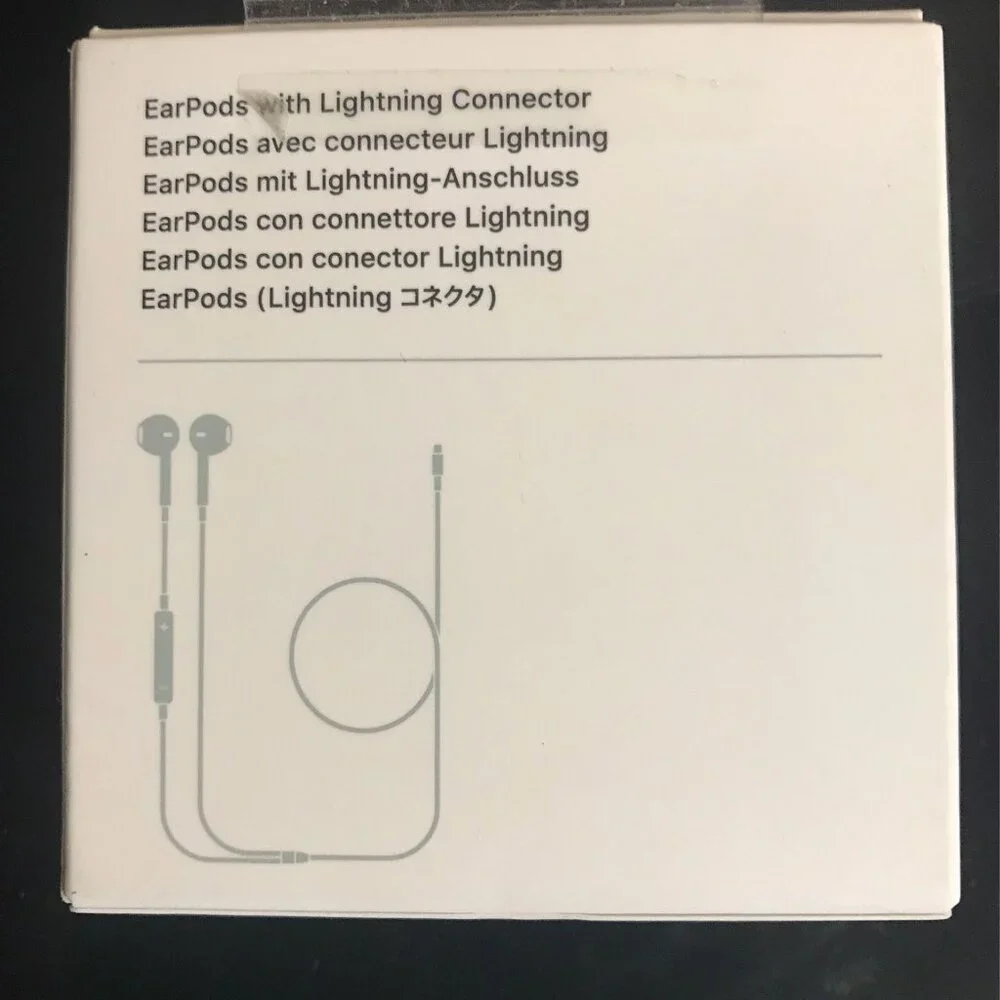 Apple Lightning EarPod Headphone Original Tested iPhone 7 8 Plus XR XS Max 12 13